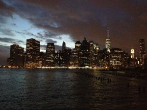 Vue de Manhattan au Sunset